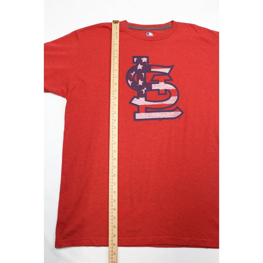 St. Louis Cardinals Men's S XLarge Logo T-SHIRT Ring spun Soft MLB Baseball